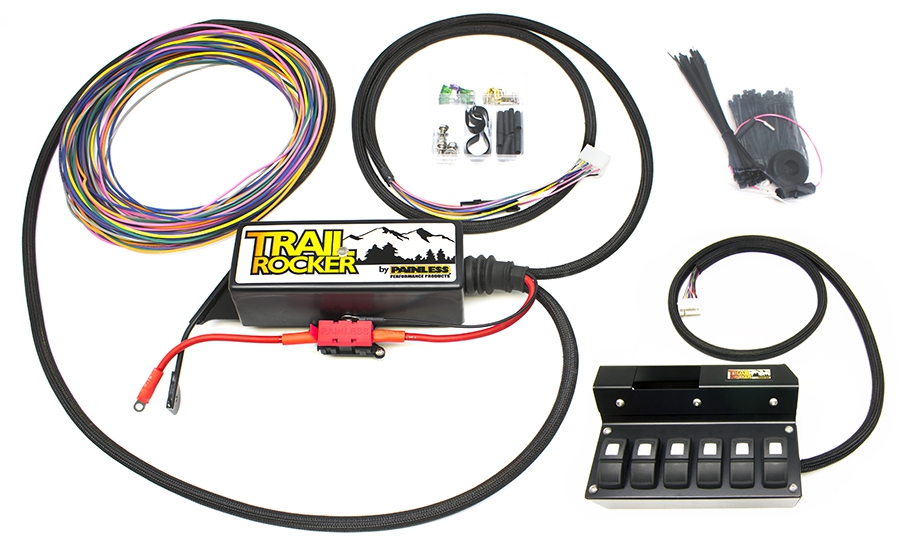 6 Switch Panel Pod Relay System Control Box Fit 2011-2018 Jeep Wrangler JK/JKU 