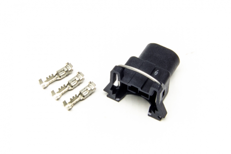 EV1 Injector Connector & Terminal - Single Connector Kit By Painless Performance