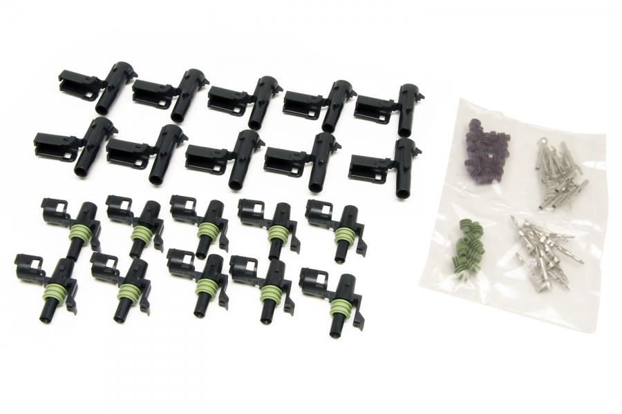 1 Circuit Male & Female Weatherpack Kit (10 ea.) By Painless Performance