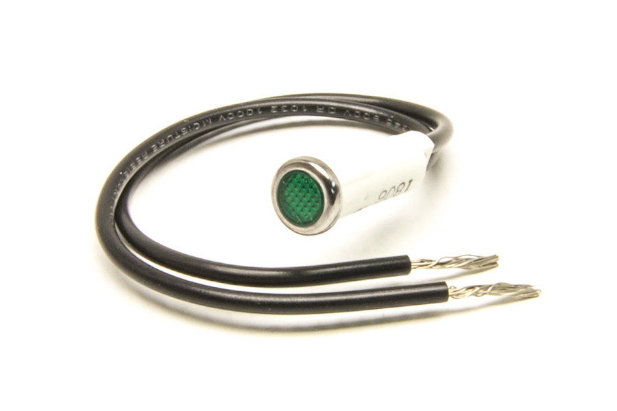 5/16 inch Dash Indicator Light/Green By Painless Performance