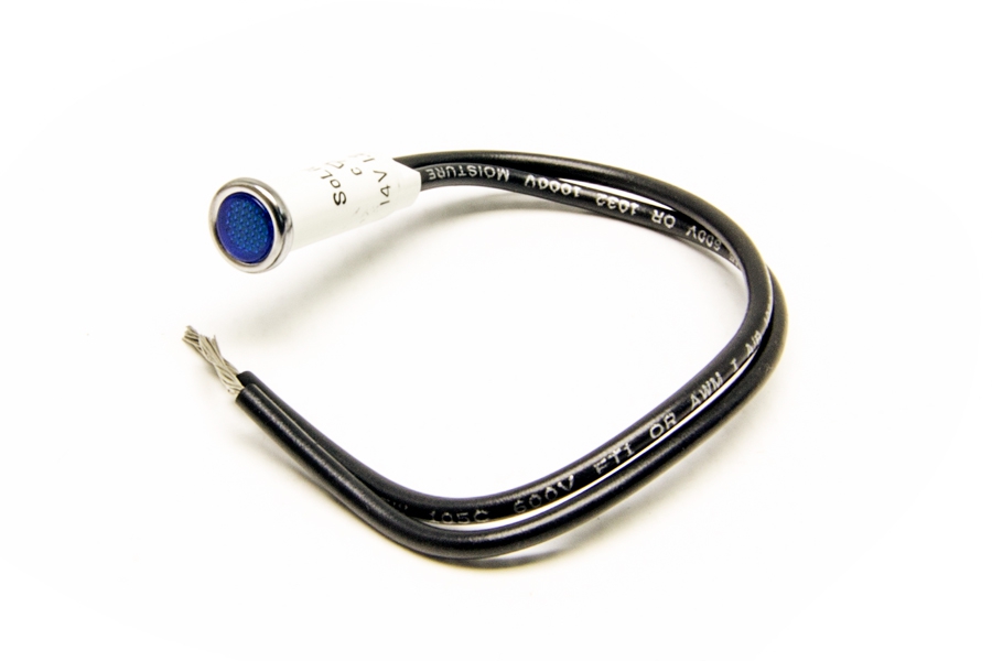 5/16 inch Dash Indicator Light/Blue By Painless Performance